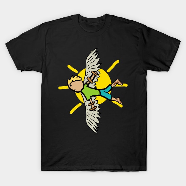 Icarus T-Shirt by Mark Ewbie